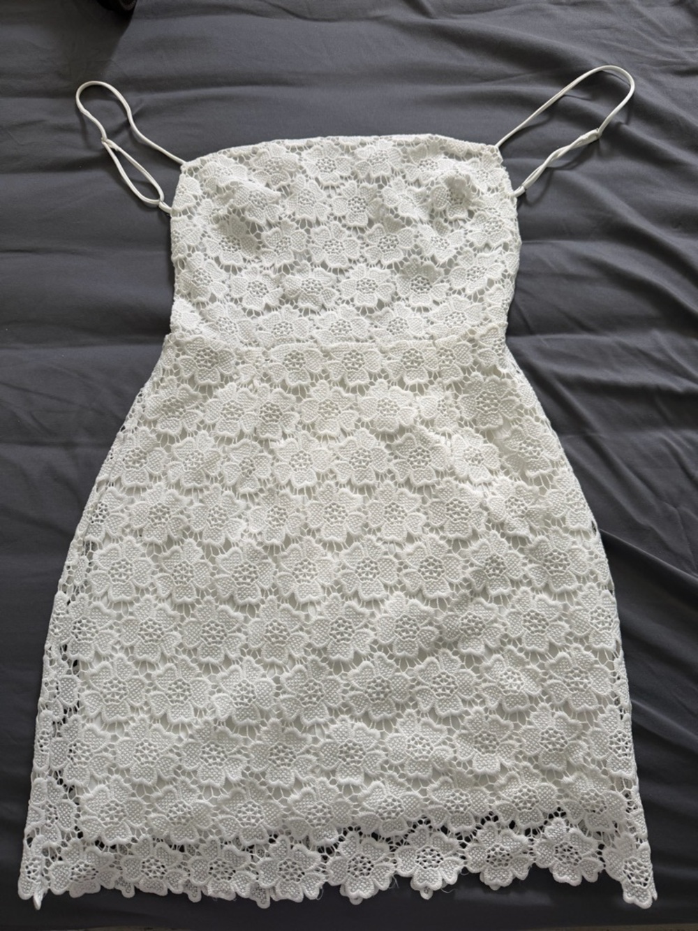 Lucia Floral Dress in White